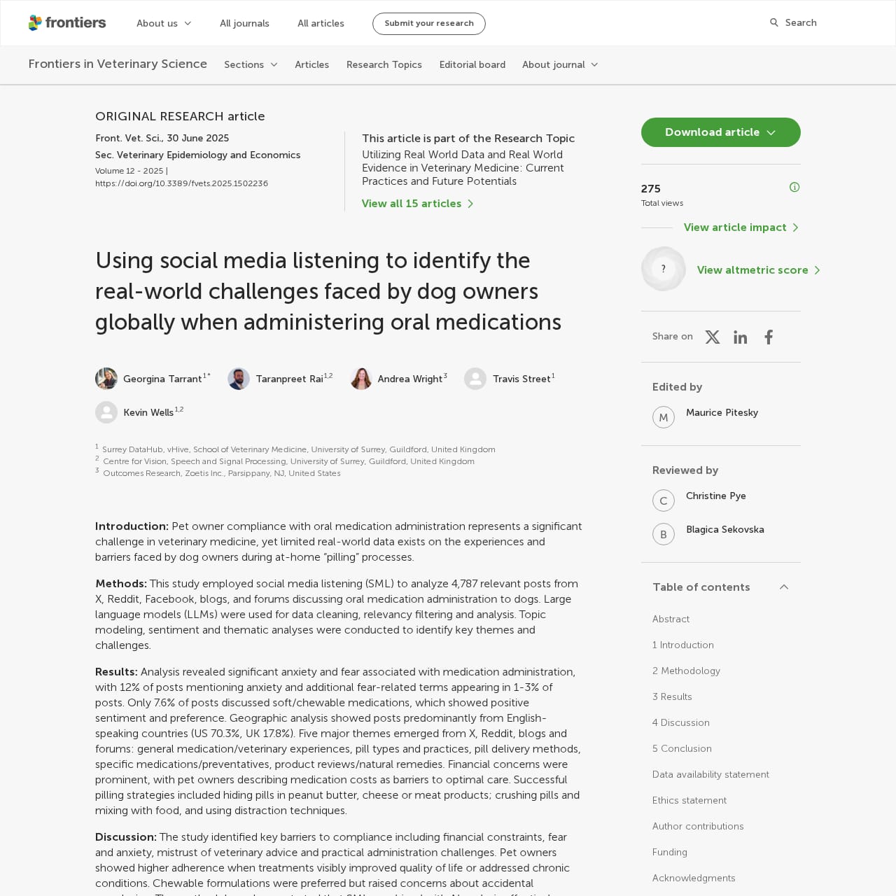 What Dog Owners Say About Medicating Their Pets: Insights From Our Latest Research